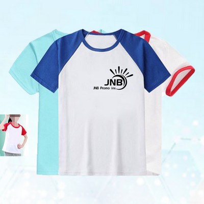 Children's 100% Cotton Heavyweight Short Sleeve T-Shirts