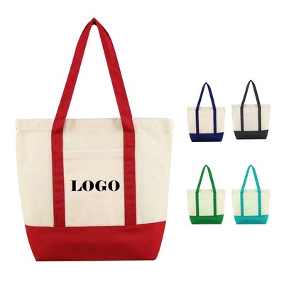 Heavy Duty Natural Canvas Tote