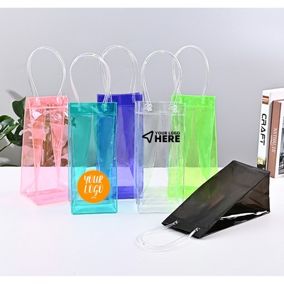 Pvc Handbags Wine Bags Colourful