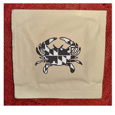 Stock "Maryland Flag Crab" Moist Towelettes (Pack of 50)