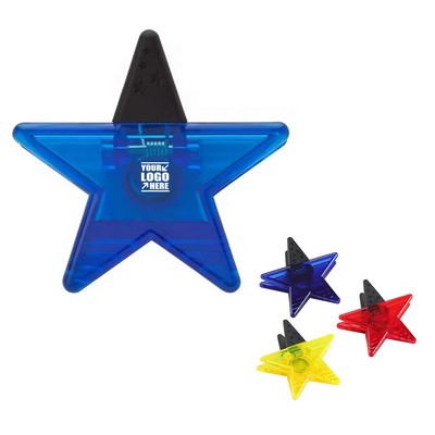 Jumbo Size Star Magnetic Memo Clip