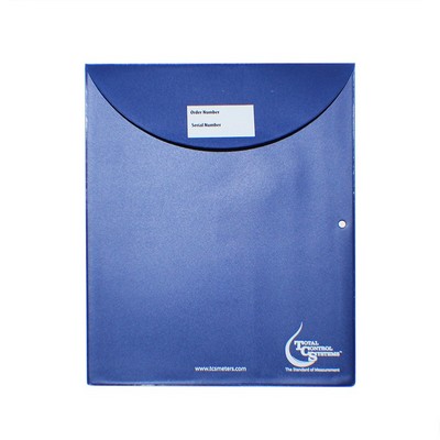 9.5" x 12.5" Vinyl Envelope with Rounded Flap