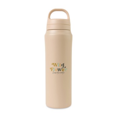 Aviana™ Rowan Recycled Water Bottle - 16 Oz. - Light Peach