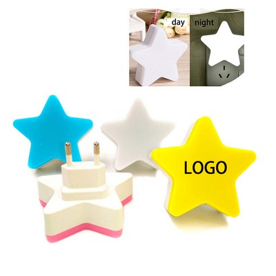 Star Light Controlled Induction LED Night Light