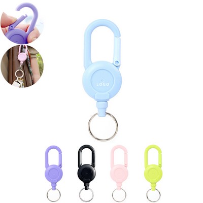 Retractable Keychain Key Ring