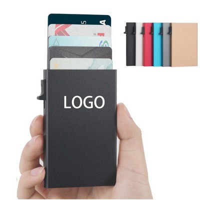 Automatic Pop-Up Metal Card Holder