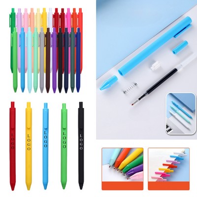 Colorful Frosted Customizable Ballpoint Pen