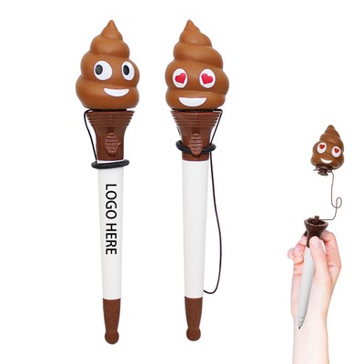 Poop Face Launching Poop Pen