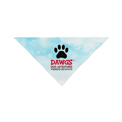 Large Full Color Custom Dog Bandanas