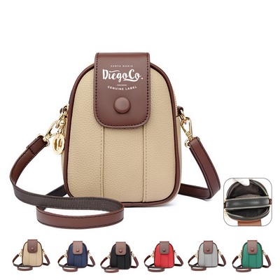 Pu Crossbody Phone Bag