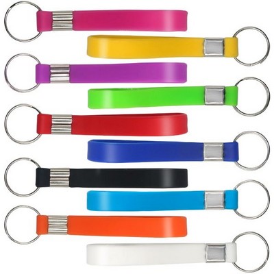 Silicone Bracelet Keychain