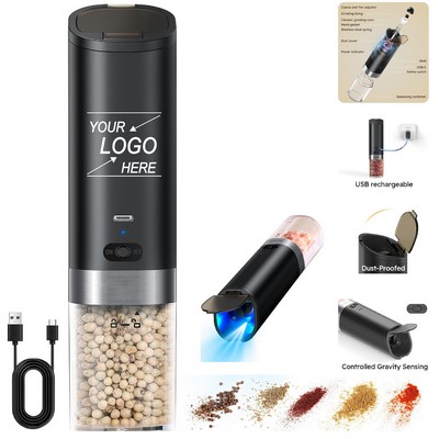 Automatic Electric Salt and Pepper Grinder Set