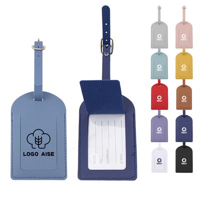 Leather Luggage Tags for Suitcase Travel Bag