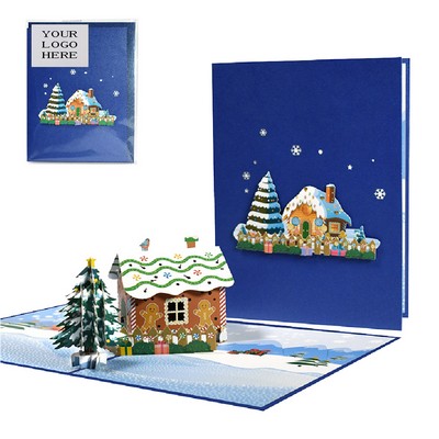 3D Christmas Wishes Card