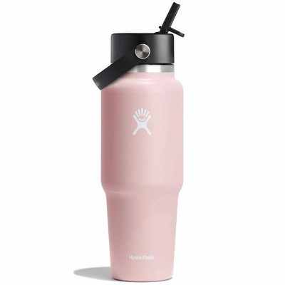 Hydro Flask 32 oz. Wide Mouth Travel Bottle w/Flex Straw Cap