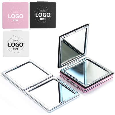 Square Double-Sided Pocket Mirror