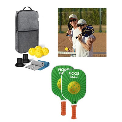 Pickleball Paddle Set for 2 Players