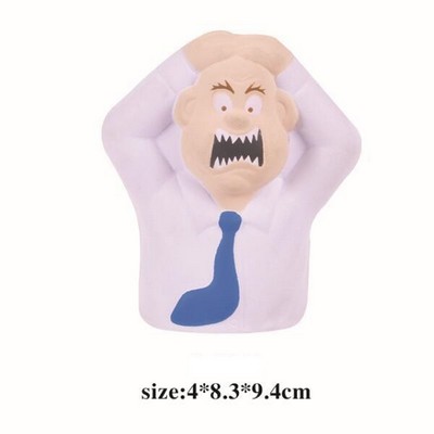 Foam Crazy Person Stress Relief Toy