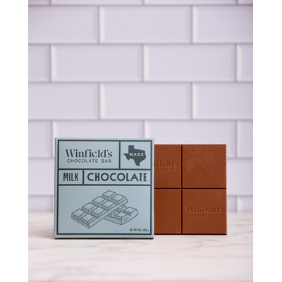 Square Milk Chocolate Bar