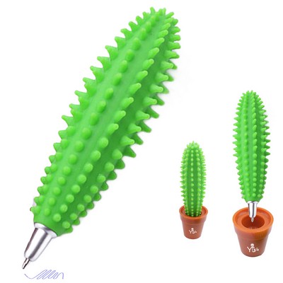 Fat Plant Pot Cactus Pen With Stand