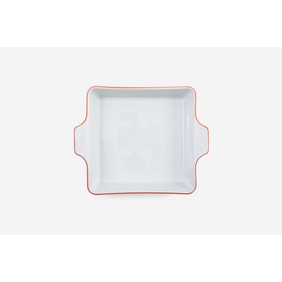 Made In 8 X 8 Square Baking Dish, Porcelain - Red