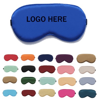 Silk Satin Eye Mask Color Assorted