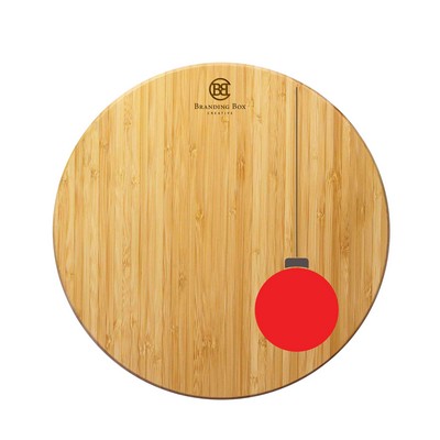 Decorative Holiday Ornament Cutting and Serving Board