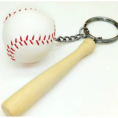 Baseball Keychain