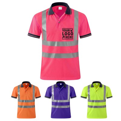 Safety Reflective Polo Shirt