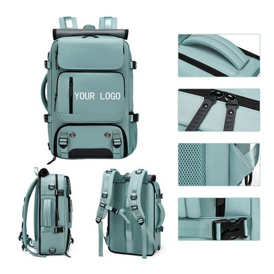 Waterproof Business Laptop Backpack With USB Charging Port