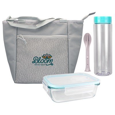 Speck Glass, Bottle & Utensil Tote Set