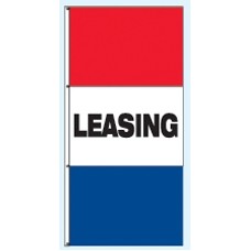 Double Faced Free Flying Drape Flags (Leasing)