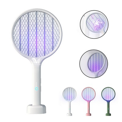 Fly Swatter USB Rechargeable Bug Zapper Racket