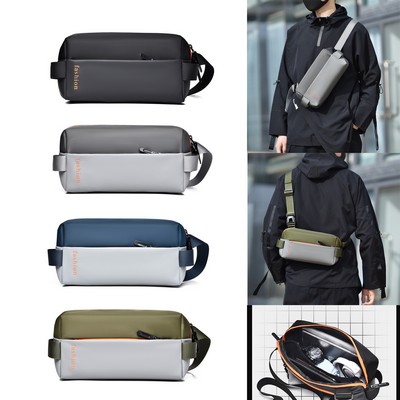 Trendy Cool Motorcycle Crossbody Bag for Men