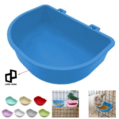 Plastic Pet Hanging Bowl