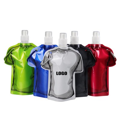 Various T Shirt Water Bag With Carabiner