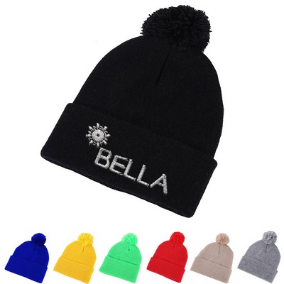 Solid Color Beanie