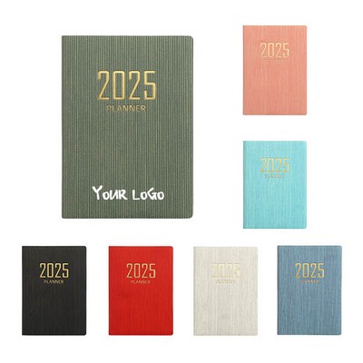 2025 Daily Plan Notebook A5