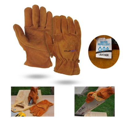 Water Repellent Leather Gloves