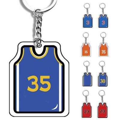 Custom Basketball Wear Acrylic Keychain Pendant