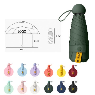 Pocket Mini Umbrella Manual Open