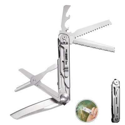 Durable Stainless Steel Multi-Knife with Emergency Hammer Feature