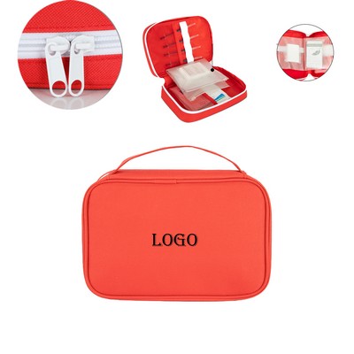 Portable Empty First Aid Kit Bag