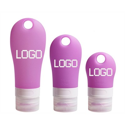 Travel Silicone Shampoo Bottle Set