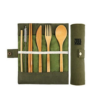 Bamboo Utensils Set