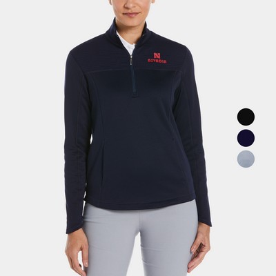 Callaway® Ottoman Women's Golf Quarter Zip Fleece Pullover