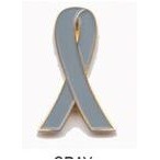 Diabetes/Brain Cancer/Multiple Sclerosis Awareness Ribbon Lapel Pin