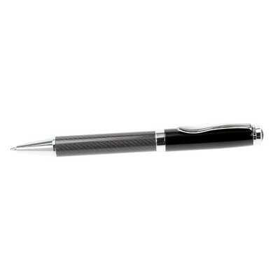 Black Glass Fiber Finish Ballpoint Pen