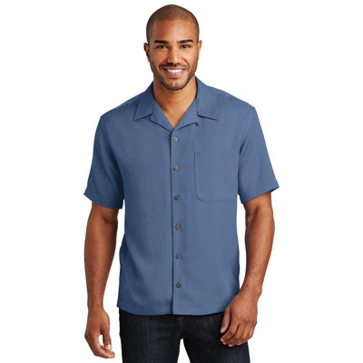 Port Authority® Short Sleeve Easy Care Camp Shirt