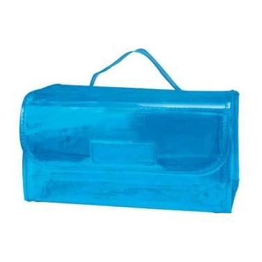 Transparent Large Multiple Compartment Roll-Up Bag